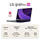 LG Gram Pro 16Z90TP-G.AA78A1 laptop Intel Core Ultra 7 225H 40.6 cm (16") 2.5K 16 GB LPDDR5x-SDRAM 1 TB SSD Wi-Fi 7 (802.11be) Windows 11 Home Black