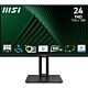 MSI Pro MP245PG 24 Inch Monitor, FHD (1920 x 1080), 100Hz, IPS, 1ms, 1x HDMI 1.4b, 1x DP 1.2a output, 1x D-Sub(VGA), Built-in Speakers, Anti-Glare, Anti-Flicker, Less Blue light, TÜV Certified, VESA, Kensington, 4-way adjustable stand, Black