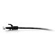 C2G 4.6m Cat6a Snagless Unshielded (UTP) Slim Ethernet Patch Cable - Black