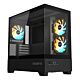 GIGABYTE C201 PANORAMIC PC Case - Mid Tower, m-ATX, 360mm radiator support, 3 Pre-installed Fans, USB 3.0, Support RGB Fusion