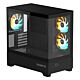 GIGABYTE C201 PANORAMIC PC Case - Mid Tower, m-ATX, 360mm radiator support, 3 Pre-installed Fans, USB 3.0, Support RGB Fusion