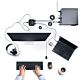 StarTech.com 2-Port Hybrid USB-C HDMI Cable KVM Switch, 4K 60Hz, Compact KVM with 6ft/1.8m USB-A/HDMI/Audio & 4ft/1.2m USB-C Integrated Host Cables, Bus Powered - Remote Push Button/Hotkey Switching