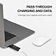 Plugable Technologies USB C Power Meter Tester for Monitoring USB-C Connections - Digital Multimeter for USB-C Cables, Laptops, Phones, Chargers - Driverless