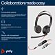 Poly Blackwire 5220 Stereo USB-C Headset +3.5mm Plug +USB-C/A Adapter (Bulk)