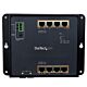StarTech.com Industrial 8 Port Gigabit PoE+ Switch w/2 SFP MSA Slots - 30W - Layer/L2 Switch Hardened GbE Managed - Rugged High Power Gigabit Ethernet Network Switch IP-30/-40 C to 75 C