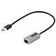StarTech.com USB 3.0 to Gigabit Ethernet Network Adapter - 10/100/1000 Mbps, USB to RJ45, USB 3.0 to LAN Adapter, USB 3.0 Ethernet Adapter (GbE), 11in Attached Cable, Driverless Install
