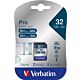 Verbatim Pro 32 GB SDHC UHS Class 10