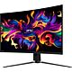 MSI MPG 321CURX QD-OLED computer monitor 80 cm (31.5") 3840 x 2160 pixels 4K Ultra HD Black