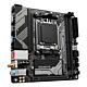 GIGABYTE A620I AX Motherboard - Supports AMD Ryzen 8000 CPUs, 5+2+1 Phases Digital VRM, up to 6400MHz DDR5 (OC), 1xPCIe 4.0 M.2, Wi-Fi 6E, 2.5GbE LAN, USB 3.2 Gen 2
