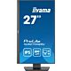 iiyama ProLite 27” QHD IPS technology panel with USB hub and 100Hz refresh rate and 150mm height adjustable stand