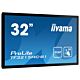 iiyama ProLite TF3215MC-B2 computer monitor 80 cm (31.5") 1920 x 1080 pixels Full HD LED Touchscreen Kiosk Black