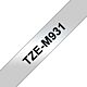 Brother TZE-M931 label-making tape Black on silver