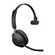 Jabra Evolve2 65 USB-A UC Mono with Charging Stand - Black