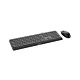 Philips 2000 series SPT6207B/39 keyboard Mouse included Home USB UK English Black