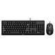 Philips 2000 series SPT6207BL/39 keyboard Mouse included Universal USB QWERTY English Black