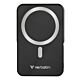 Verbatim Charge 'n' Go Magnetic Wireless Power Bank with stand - 10000 mAh Black