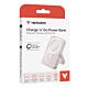 Verbatim Charge 'n' Go Magnetic Wireless Power Bank with stand - 10000 mAh Pink