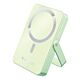 Verbatim Charge 'n' Go Magnetic Wireless Power Bank with stand - 10000 mAh Green