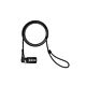 Compulocks T-bar Security Combination Cable Lock Black