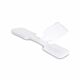 StarTech.com 3.5in (9cm) Cable Labels, 100 Pack, White, Hook-to-Hook Fastener Cable Tags, Write-On Cord Labels for Cable Management, Cord Identification Tags