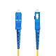 StarTech.com 100m (328ft) SC to SC (UPC) OS2 Single e Simplex Fiber Optic Cable, 9/125µm, 40G/100G, Bend Insensitive, Low Insertion Loss, LSZH Fiber Jumper Cord