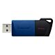 Kingston Technology DataTraveler 64GB USB3.2 Gen 1 Exodia M (Black + Blue) - 2 Pieces