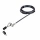 StarTech.com 25-Pack Universal Laptop Lock 6.6ft (2m), Master Keyed Locking Cable, Computer Security, Compatible w/Noble Wedge®/Nano/K-Slot; Anti-Theft Cut-Resistant Cable