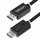 StarTech.com 2m DisplayPort 2.1 Cable, VESA  DP40 DisplayPort Cable w/UHBR10/HDR/HDCP 2.2, 8K 60Hz/4K 144Hz w/DSC 1.2a, 40Gbps, DP 2.1 Cable, UHD Monitor Cord, M/M
