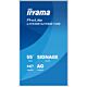 iiyama LH6581UHSG-1AG Signage Display Digital signage flat panel 163.8 cm (64.5") Wi-Fi 500 cd/m² 4K Ultra HD White Built-in processor Android 24/7