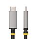 StarTech.com 10ft (3m) USB-C to HDMI Adapter Cable, 8K 60Hz, 4K 144Hz, HDR10, USB Type-C to HDMI 2.1 Video Converter Cable, USB-C DP Alt Mode/USB4/Thunderbolt 3/4 Compatible - USB-C Laptop to HDMI Monitor