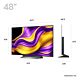 LG OLED48G56LS.AEK TV 121.9 cm (48") 4K Ultra HD Smart TV Wi-Fi Black