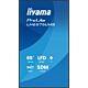 iiyama 65" 4K UHD Professional Digital Signage 24/7 display featuring Android OS, FailOver and Intel® SDM slot