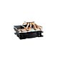 be quiet! Shadow Rock LP CPU Cooler, Single 120mm PWM Fan, For Intel Socket: 1200 / 2066 / 1150 / 1151 / 1155 / 2011(-3) Square ILM, For AMD Socket: AM2(+) / AM3(+) / AM4 / FM1 / FM2(+), 130W TDP, 75.4mm Height