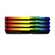 Kingston Technology FURY Beast 128GB 5600MT/s DDR5 CL40 DIMM (Kit of 4) RGB XMP