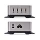 StarTech.com 4-Port Multi-Device USB-C Charger, 240W Total, Single Port 140W EPR, PD 3.1, Screw Locking Ports, Boardrooms, Bracket incl. for Surface Mounting