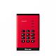 iStorage diskAshur³ HDD 2TB Red | Secure Portable Hard Drive | FIPS 140-3 Level 3 Complaint |Common Criteria EAL 5+ | PIN protected | AES-XTS 256-bit hardware encryption | GDPR, TAA Compliant | Dust/Water Resistant |