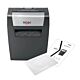 Rexel X308 paper shredder Cross shredding 22 cm Black, Silver