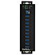 StarTech.com 10-Port USB 3.0 Hub with Power Adapter - Metal Industrial USB-A Hub with ESD & 350W Surge Protection - Din/Wall/Desk Mountable - High Speed USB 3.2 Gen 1 (5Gbps) Hub