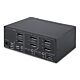 StarTech.com P2CDD143-KVM-SWITCH KVM switch Black