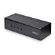 StarTech.com 4-Port Dual-Monitor DisplayPort KVM Switch, 4K 60Hz, 2x USB 5Gbps Hub Ports, 2x USB 2.0 HID Ports, Hotkey and Push-Button Switching, TAA Compliant - 3.5mm Audio, HDCP