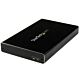 StarTech.com USB 3.0 Universal 2.5in SATA III or IDE Hard Drive Enclosure with UASP - Portable External SSD / HDD