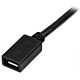 StarTech.com Micro-USB Extension Cable - M/F - 0.5m (20in)