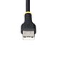 StarTech.com 3.3ft (1m) Rugged USB Multi Charging Cable, USB to Lightning/Micro-USB/Type-C, Apple MFi Certified, Aramid Jacket, Universal 3-in-1 USB Charger Cord for iPhone/iPad/Android