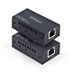 StarTech.com HDMI Extender Over CAT5e/CAT6, 4K 60Hz, Up to 200ft (60m), Transmitter and Receiver Kit, Power Over Cable, Compact Form Factor