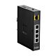 D-Link 5-Port Unmanaged Switch with 4 x 10/100/1000BaseT(X) ports (4 PoE) & 1 x 100/1000BaseSFP