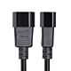 StarTech.com 4.5m (15ft) Power Extension Cord, C14 to C13 PDU Power Cord, 15A 250V, 14AWG, AC Power Cable for PDU/Power Supply, KEMA-KEUR 