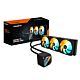 GIGABYTE GAMING 360 Liquid CPU Cooler- 3x120mm ARGB Fans, slide-in interlocking mechanism, DAISY-CHAIN, Intel LGA 1851 and AMD AM5 Compatible