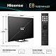 Hisense 55" E8QTUK MiniLED 144Hz Smart AI TV with Freely