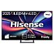 Hisense 55" E8QTUK MiniLED 144Hz Smart AI TV with Freely