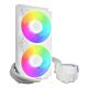 ARCTIC Liquid Freezer III Pro 280 A-RGB (White) Multi Compatible All-in-One CPU Water Cooler with A-RGB